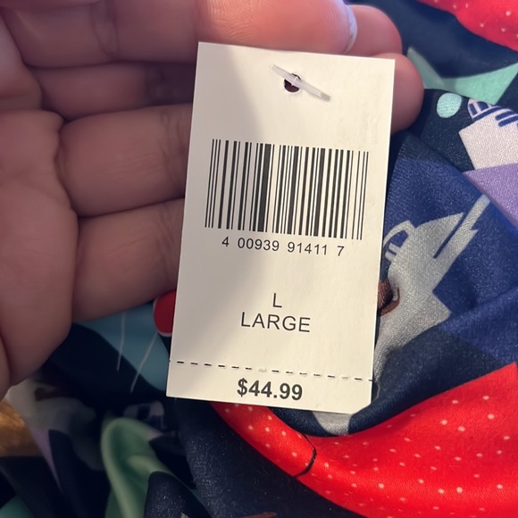 Disney Parks Star Wars Holiday Christmas 7/8 Leggings - Picture 10 of 14